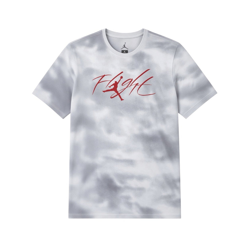 AIR JORDAN FLIGHT TIME T-SHIRT - GRAY/WHITE