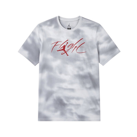 AIR JORDAN FLIGHT TIME T-SHIRT - GRAY/WHITE