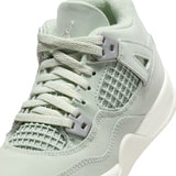 AIR JORDAN 4 RETRO PS 'ABUNDANCE' - SEAFOAM/SAIL-METALLIC SILVER