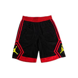 AIR JORDAN RISE DIAMOND SHORT – BLACK/GYM RED-BLACK-TOUR YELLOW