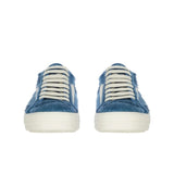 RICK OWENS VINTAGE SNEAKS - NUBLU/MILK/MILK