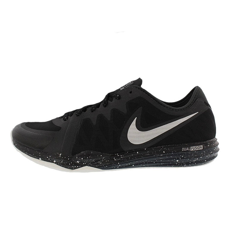 WOMEN’S NIKE DUAL FUSION TR 3 PRINT - BLACK/MTLLC SLVR-ANTHRCT-WHITE