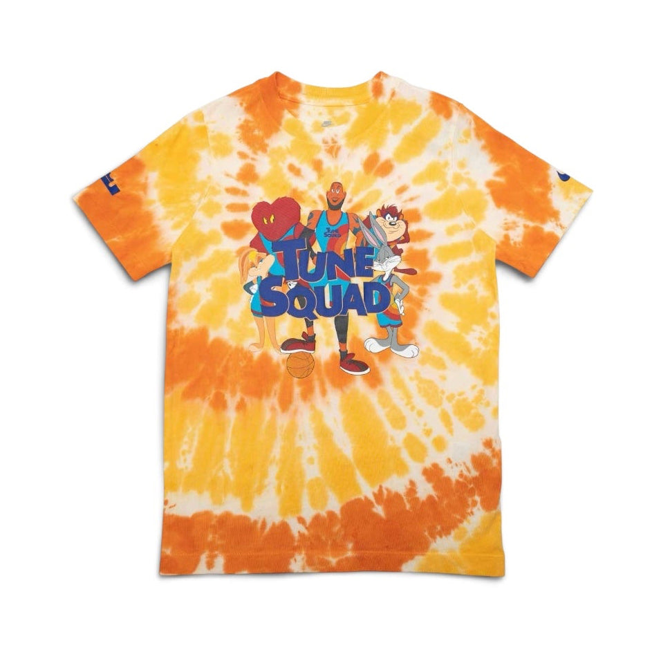 NIKE LEBRON X SPACE JAM: A NEW LEGACY TEE - UNIVERSITY GOLD