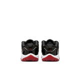 AIR JORDAN 11 RETRO LOW 'BRED' TD - BLACK/VARSITY RED-WHITE