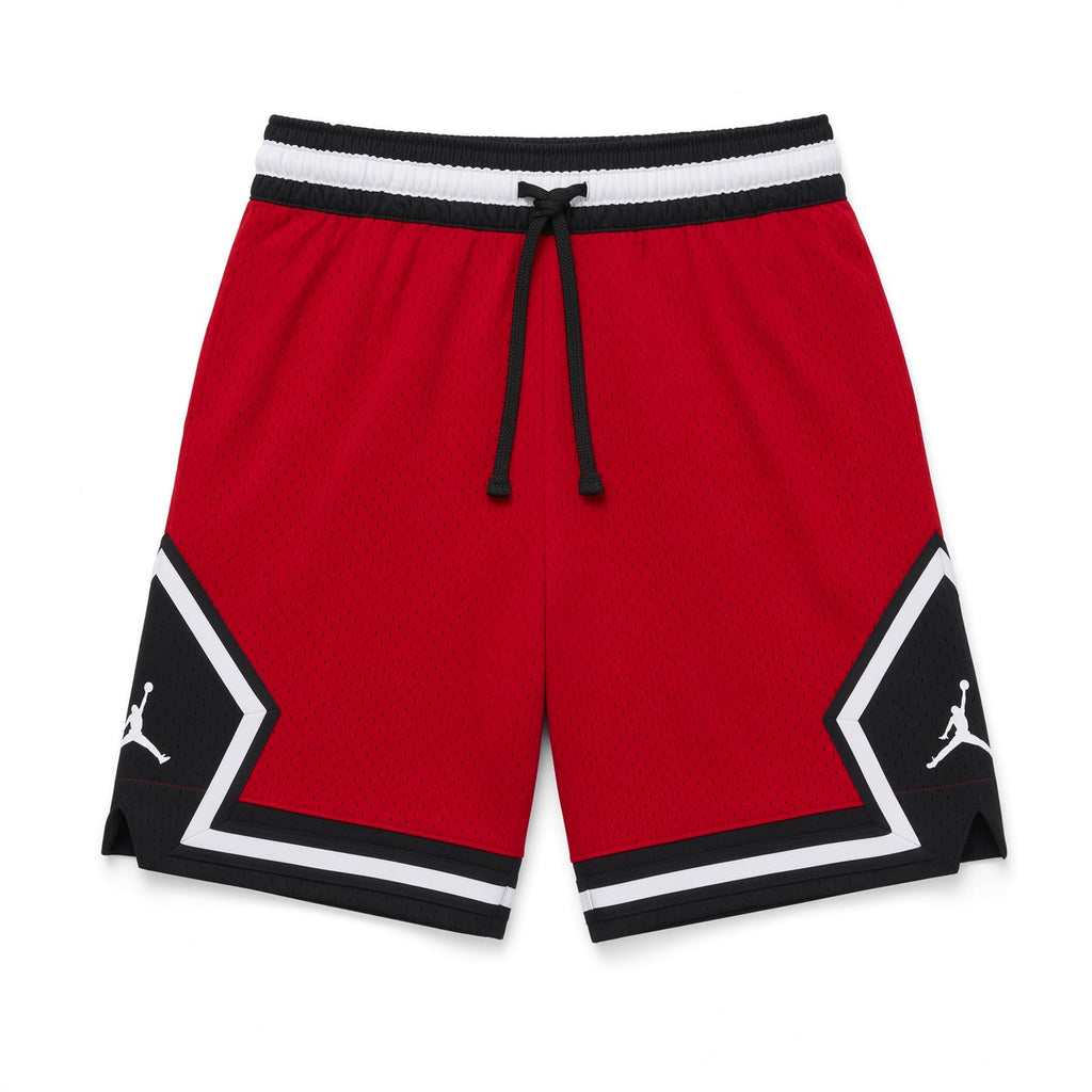 AIR JORDAN DRI-FIT SPORT DIAMOND SHORTS - RED