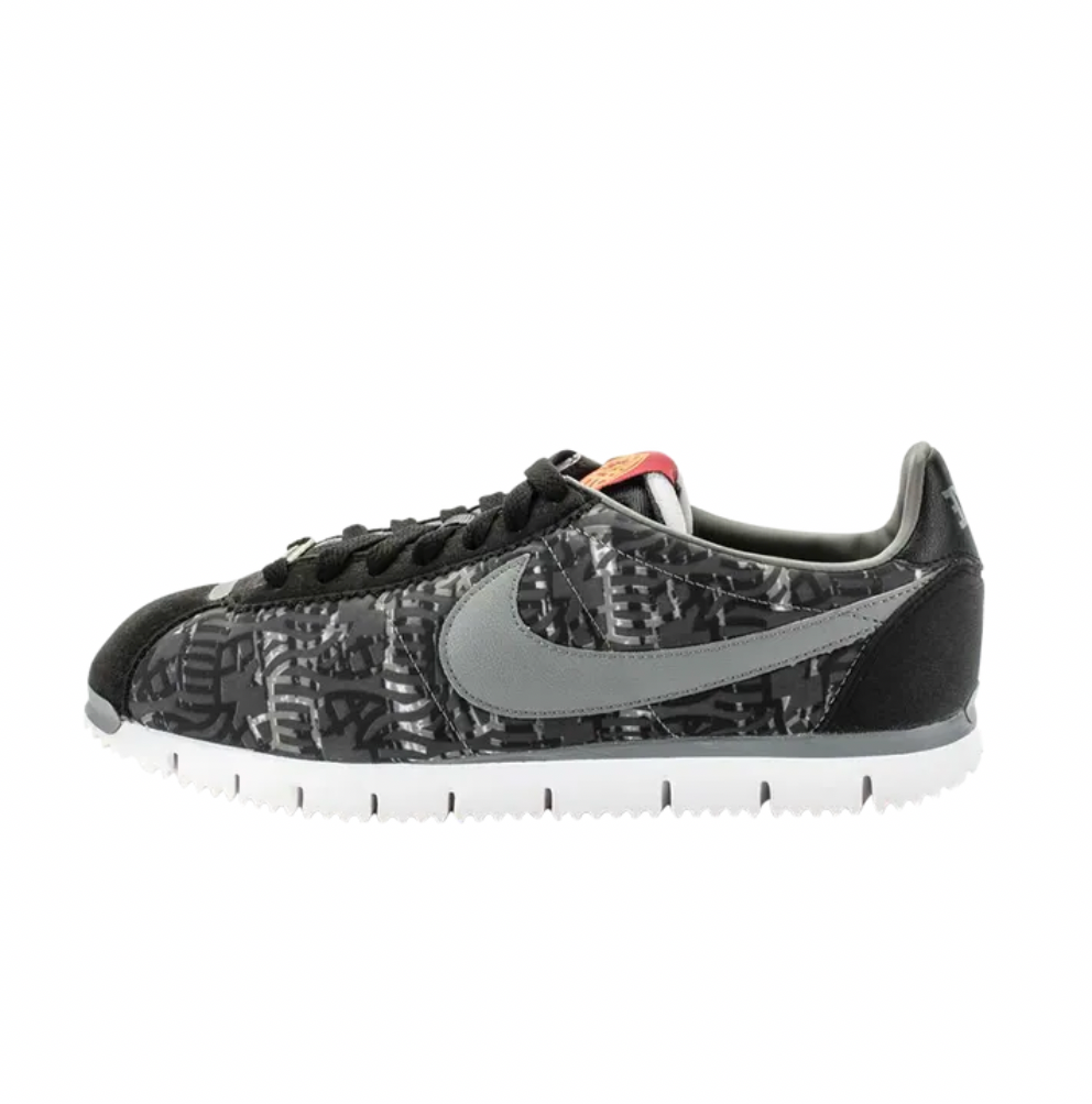 NIKE CORTEZ NM PREM YOTH QS ‘YEAR OF THE HORSE’ - BLK/MD BS GRY SMMT WHT-