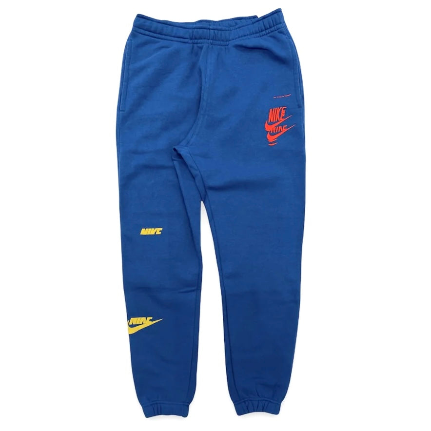 NIKE SPORTSWEAR SWEATPANT - MARINE BLUE/CRIMSON