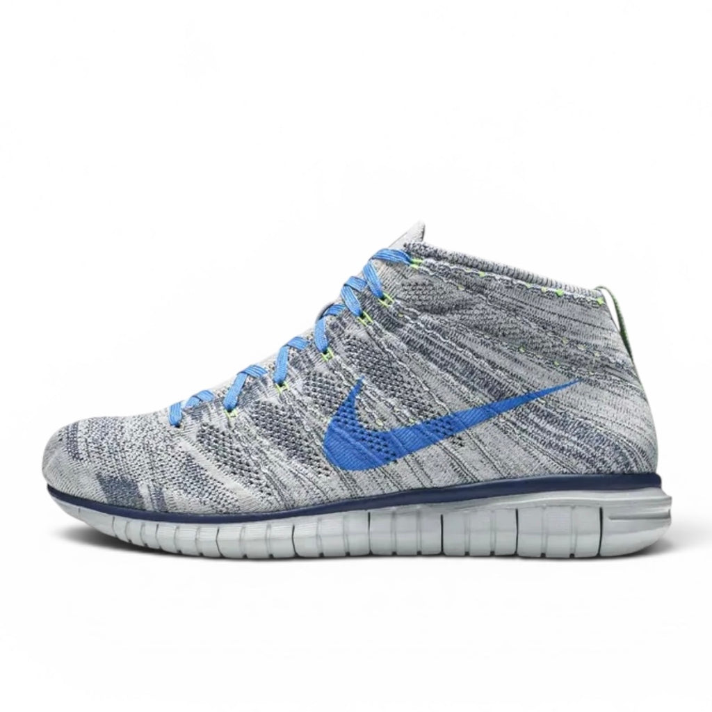 NIKE FREE FLYKNIT CHUKKA - VLF GRY/PHT BL-BRV BL-ELCTRC