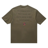 AIR JORDAN MJ STATEMENT 1985 GEL T-SHIRT - MEDIUM OLIVE