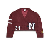 WOMENS NIKE NSW CARDIGAN BY YOON - DARK TEAM RED / PHANTOM