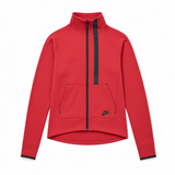 WOMENS NIKE TECH FLEECE MOTO CAPE - RED