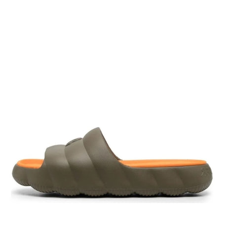 MONCLER LILO SLIDE - ORANGE/GREEN