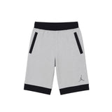 AIR JORDAN FLEECE SHORTS - GREY/BLACK-