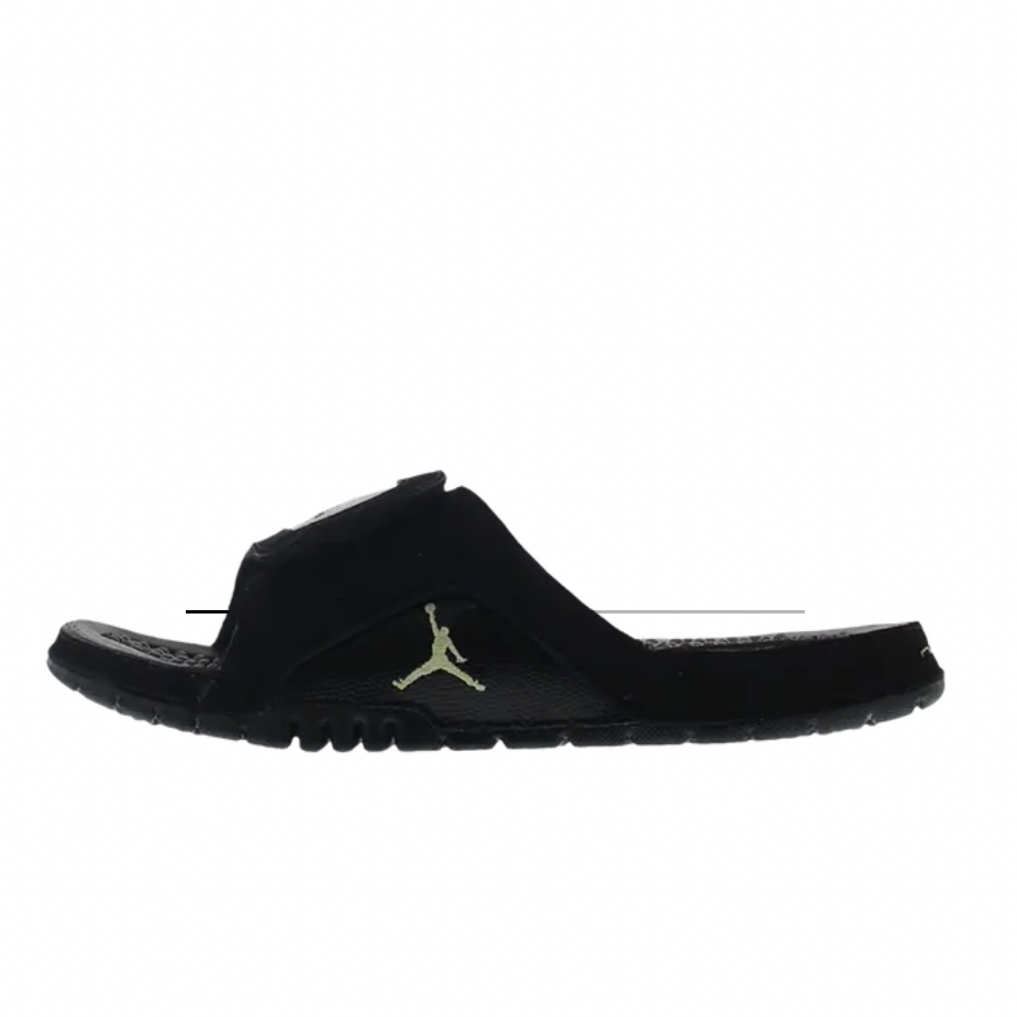 AIR JORDAN HYDRO XII RETRO - BLACK/METALLIC GOLD