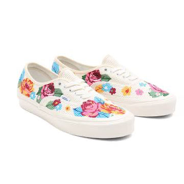 VANS AUTHENTIC 44 DX 'ANAHEIM FACTORY - FLORAL NEEDLEPOINT
