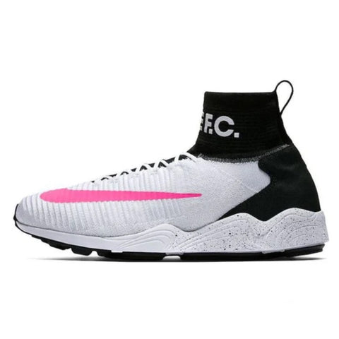 NIKE MERCURIAL XI FK FC - WHITE/PINK BLAST-WHITE-BLACK