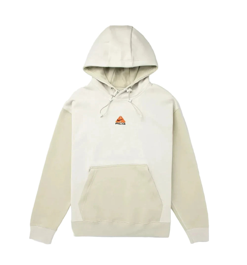 NIKE ACG THERMA FIT TUFF FLEECE HOODIE - BONE