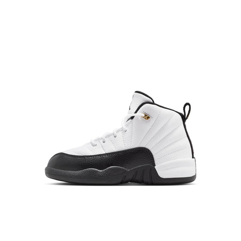 AIR JORDAN 12 RETRO 'TAXI' PS - WHITE/BLACK-TAXI