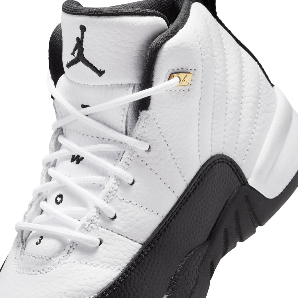 AIR JORDAN 12 RETRO 'TAXI' PS - WHITE/BLACK-TAXI