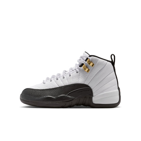 AIR JORDAN 12 RETRO 'TAXI' GS - WHITE/BLACK-TAXI