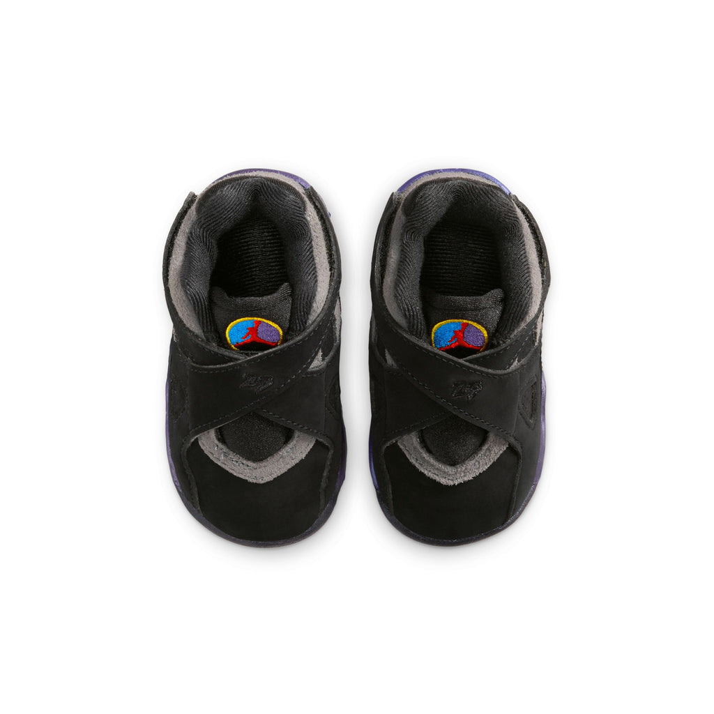 AIR JORDAN 8 RETRO TD - BLACK/TRUE RED/IRON GREY/BRIGHT CONCORD/AQUATONE