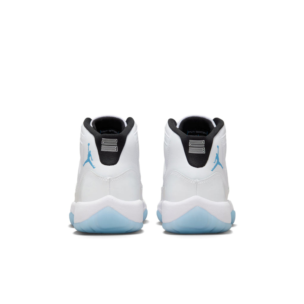 AIR JORDAN 11 RETRO GS - WHITE/LEGEND BLUE-BLACK