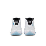 AIR JORDAN 11 RETRO GS - WHITE/LEGEND BLUE-BLACK