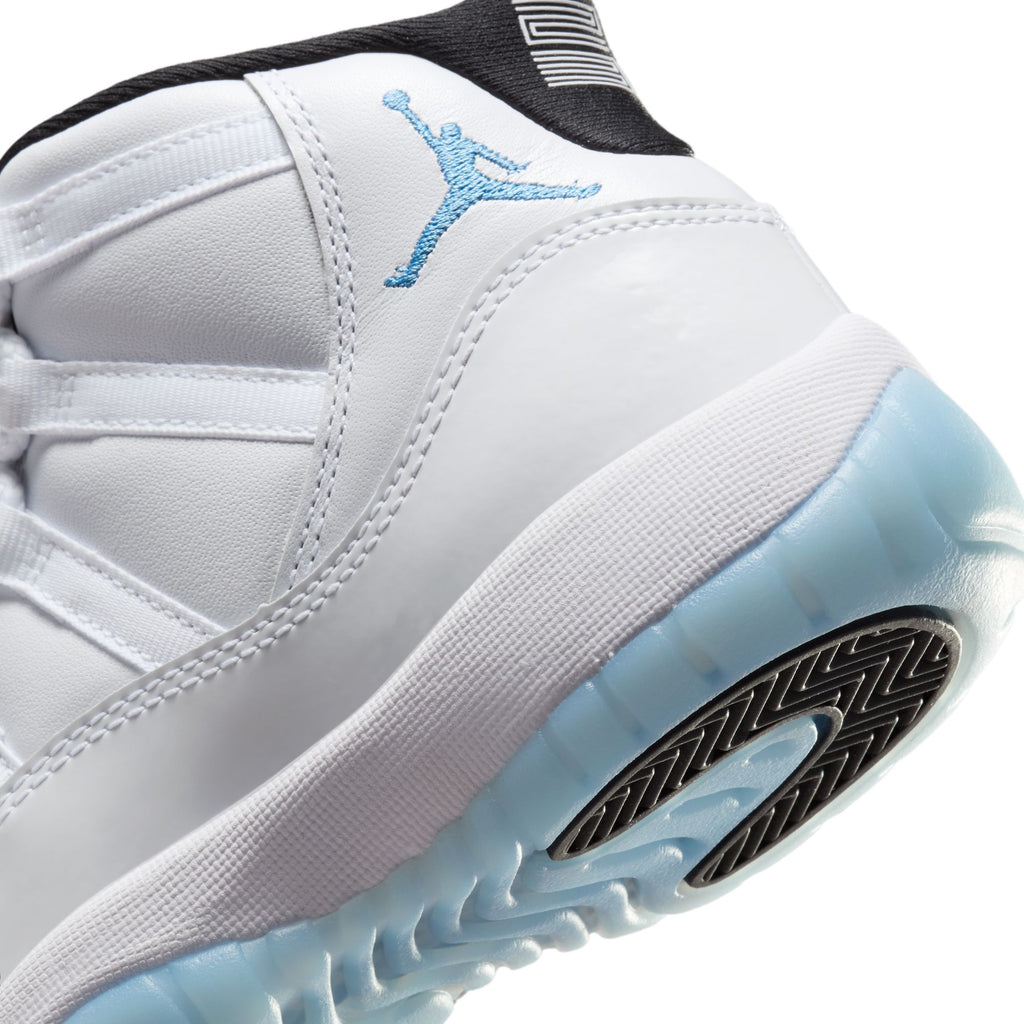 AIR JORDAN 11 RETRO GS - WHITE/LEGEND BLUE-BLACK