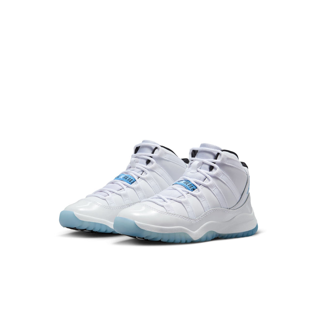 AIR JORDAN 11 RETRO PS - WHITE/LEGEND BLUE-BLACK