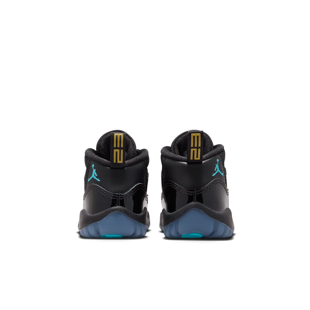 AIR JORDAN 11 RETRO "GAMMA" TD - BLACK/GAMMA BLUE-BLACK-VARSITY MAIZE
