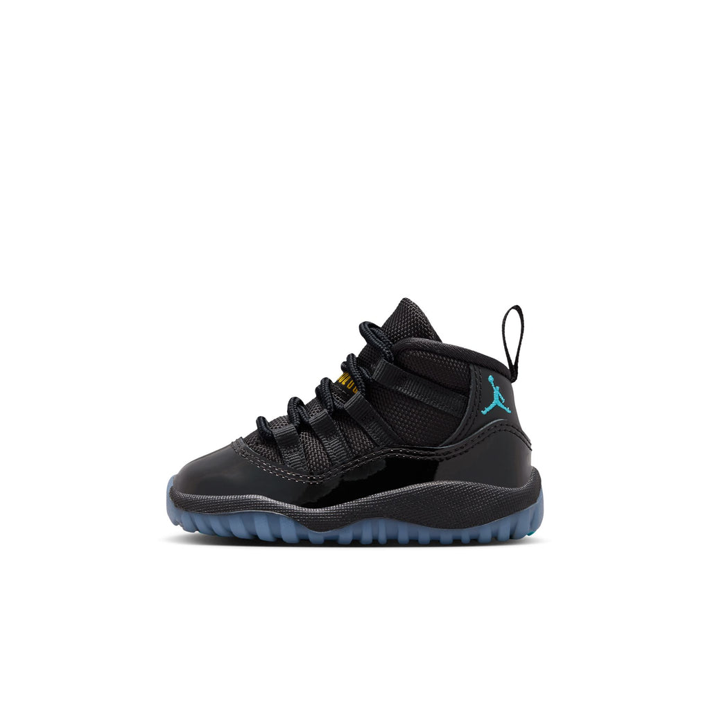 AIR JORDAN 11 RETRO "GAMMA" TD - BLACK/GAMMA BLUE-BLACK-VARSITY MAIZE