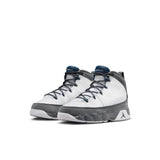 AIR JORDAN 9 RETRO PS - WHITE/FRENCH BLUE-FLINT GREY