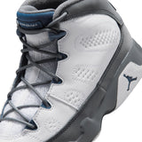 AIR JORDAN 9 RETRO PS - WHITE/FRENCH BLUE-FLINT GREY