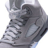 AIR JORDAN 5 RETRO GS 'WOLF GREY ' - LT GRAPHITE/WHITE-WOLF GREY