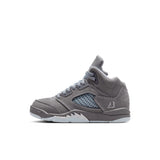 AIR JORDAN 5 RETRO PS 'WOLF GREY ' - LT GRAPHITE/WHITE-WOLF GREY