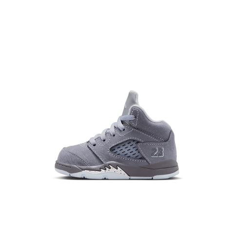 AIR JORDAN 5 RETRO TD 'WOLF GREY ' - LT GRAPHITE/WHITE-WOLF GREY