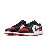 AIR JORDAN 1 LOW - WHITE/BLACK-VARSITY RED-WHITE