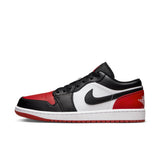 AIR JORDAN 1 LOW - WHITE/BLACK-VARSITY RED-WHITE