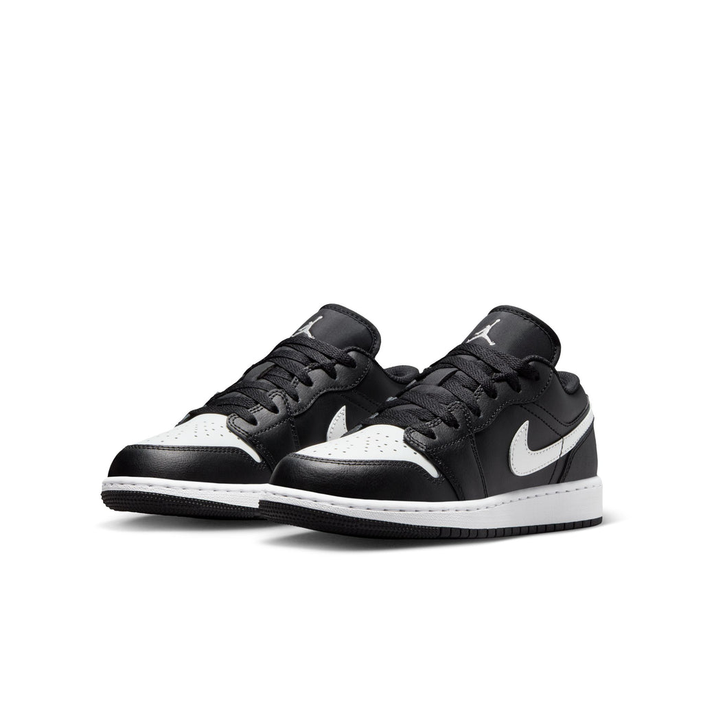 AIR JORDAN 1 LOW GS - BLACK/SUMMIT WHITE