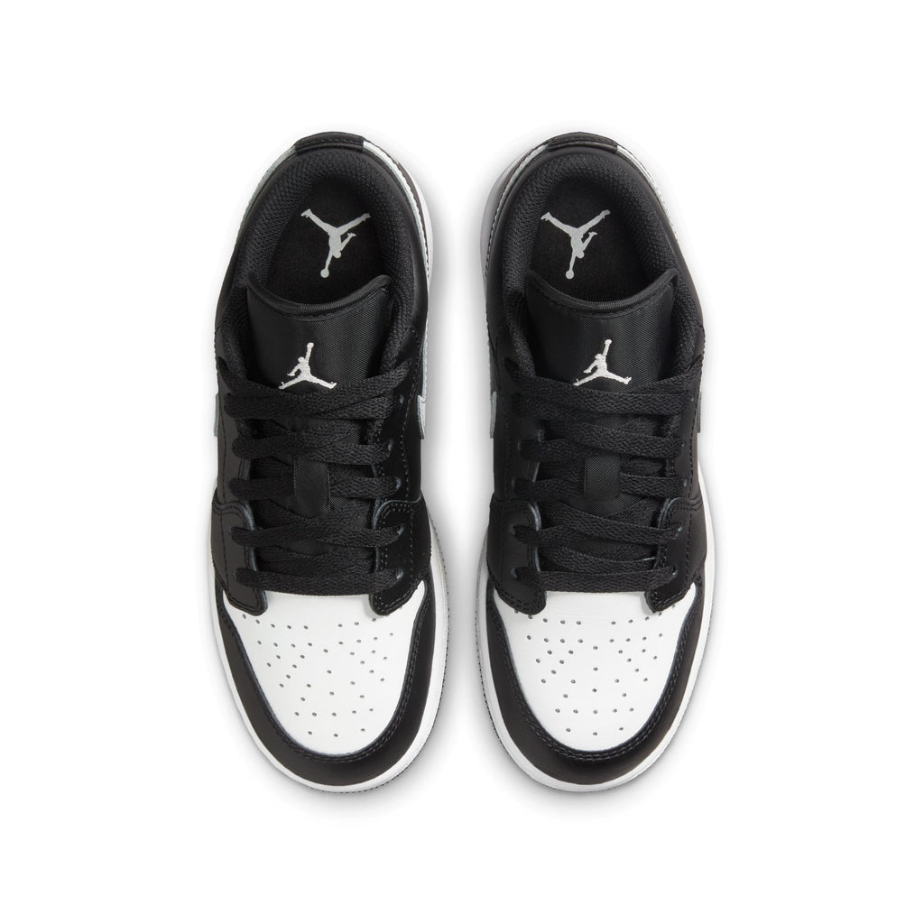 AIR JORDAN 1 LOW GS - BLACK/SUMMIT WHITE