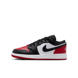 AIR JORDAN 1 LOW GS - WHITE/BLACK-VARSITY RED-WHITE