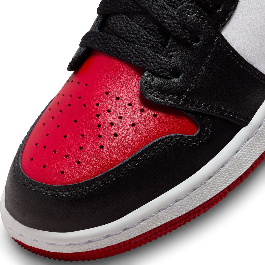 AIR JORDAN 1 LOW GS - WHITE/BLACK-VARSITY RED-WHITE