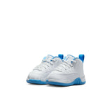 AIR JORDAN 12 RETRO 'MELO' TD - WHITE/UNIVERSITY BLUE/METALLIC SILVER