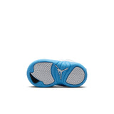 AIR JORDAN 12 RETRO 'MELO' TD - WHITE/UNIVERSITY BLUE/METALLIC SILVER