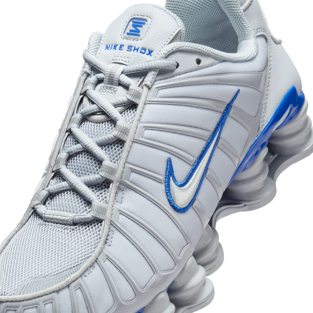 NIKE SHOX TL - WOLF GREY/METALLIC SILVER-BLUE