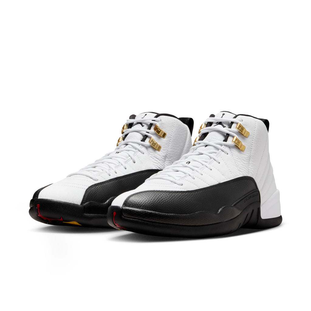 AIR JORDAN 12 RETRO 'TAXI' - WHITE/BLACK-TAXI