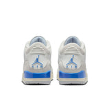 AIR JORDAN 3 RETRO 'LUCKY SHORTS' - SUMMIT WHITE/HYDROGEN BLUE-LEGEND BLUE