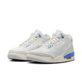 AIR JORDAN 3 RETRO 'LUCKY SHORTS' - SUMMIT WHITE/HYDROGEN BLUE-LEGEND BLUE