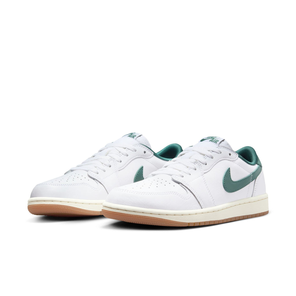 WOMENS AIR JORDAN 1 LOW OG "OXIDIZED GREEN" - WHITE/OXIDIZED GREEN-SAIL