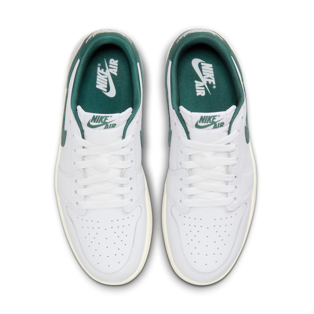 WOMENS AIR JORDAN 1 LOW OG "OXIDIZED GREEN" - WHITE/OXIDIZED GREEN-SAIL